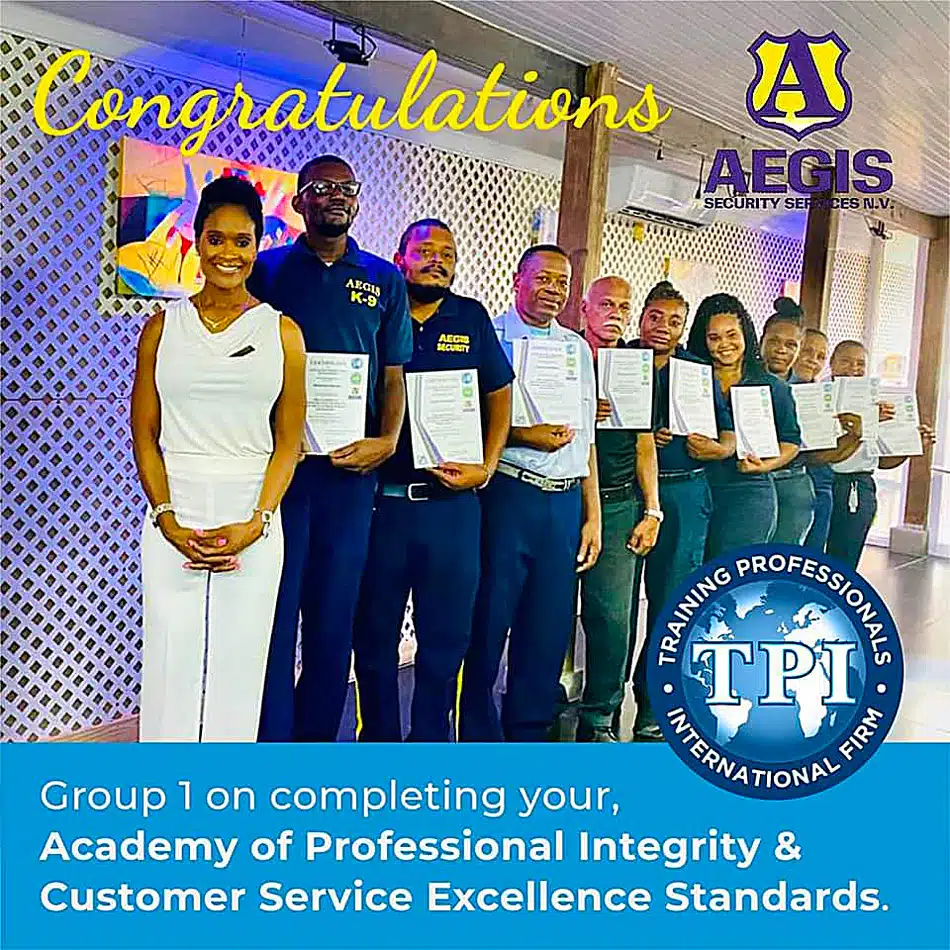 St Maarten Telephone Directory - Aegis Security