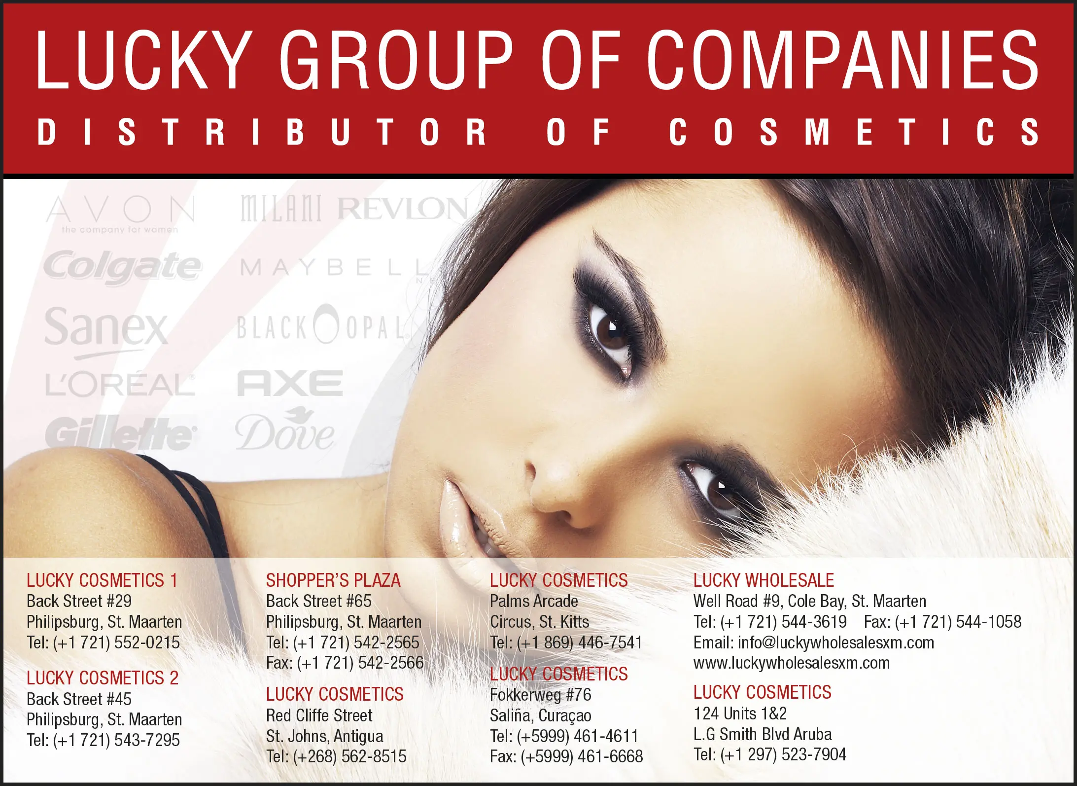 St Maarten Telephone Directory - Lucky Group