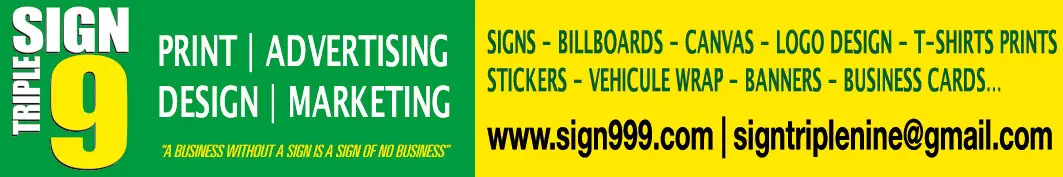 SIGN TRIPLE 9 - St Maarten Telephone Directory