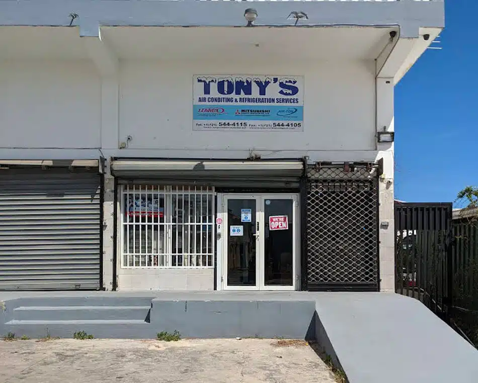 St Maarten Telephone Directory - Tony's Air Conditioning