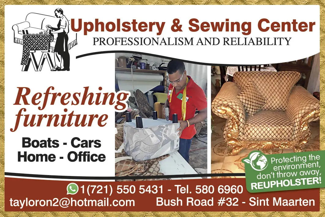 St Maarten Telephone Directory - Upholstery World