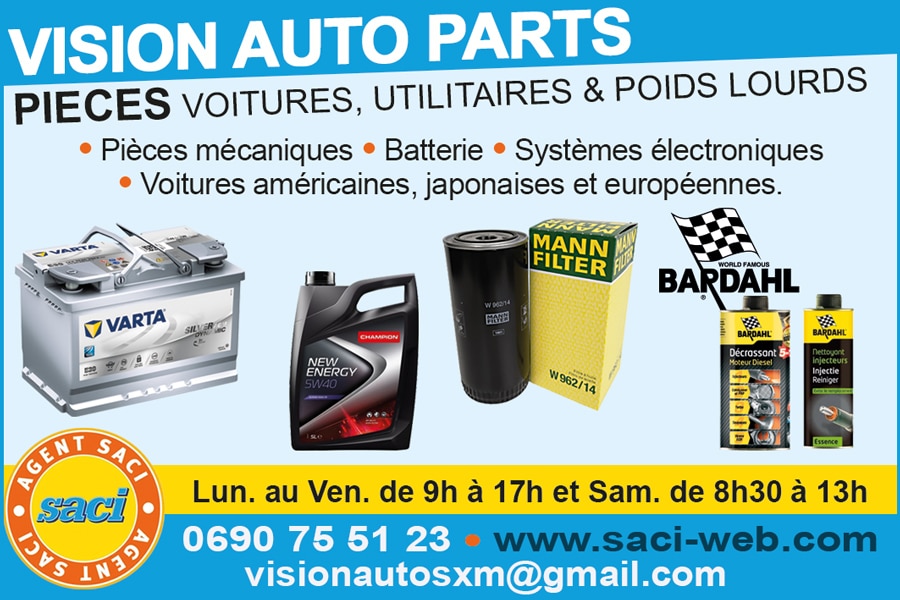 Annuaire Téléphonique St Martin - Vision Auto Parts