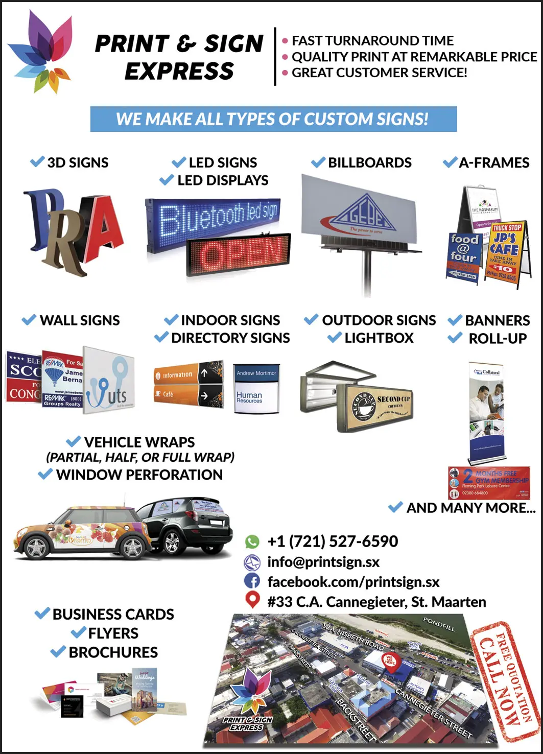 St Maarten Telephone Directory - Print & Sign Express