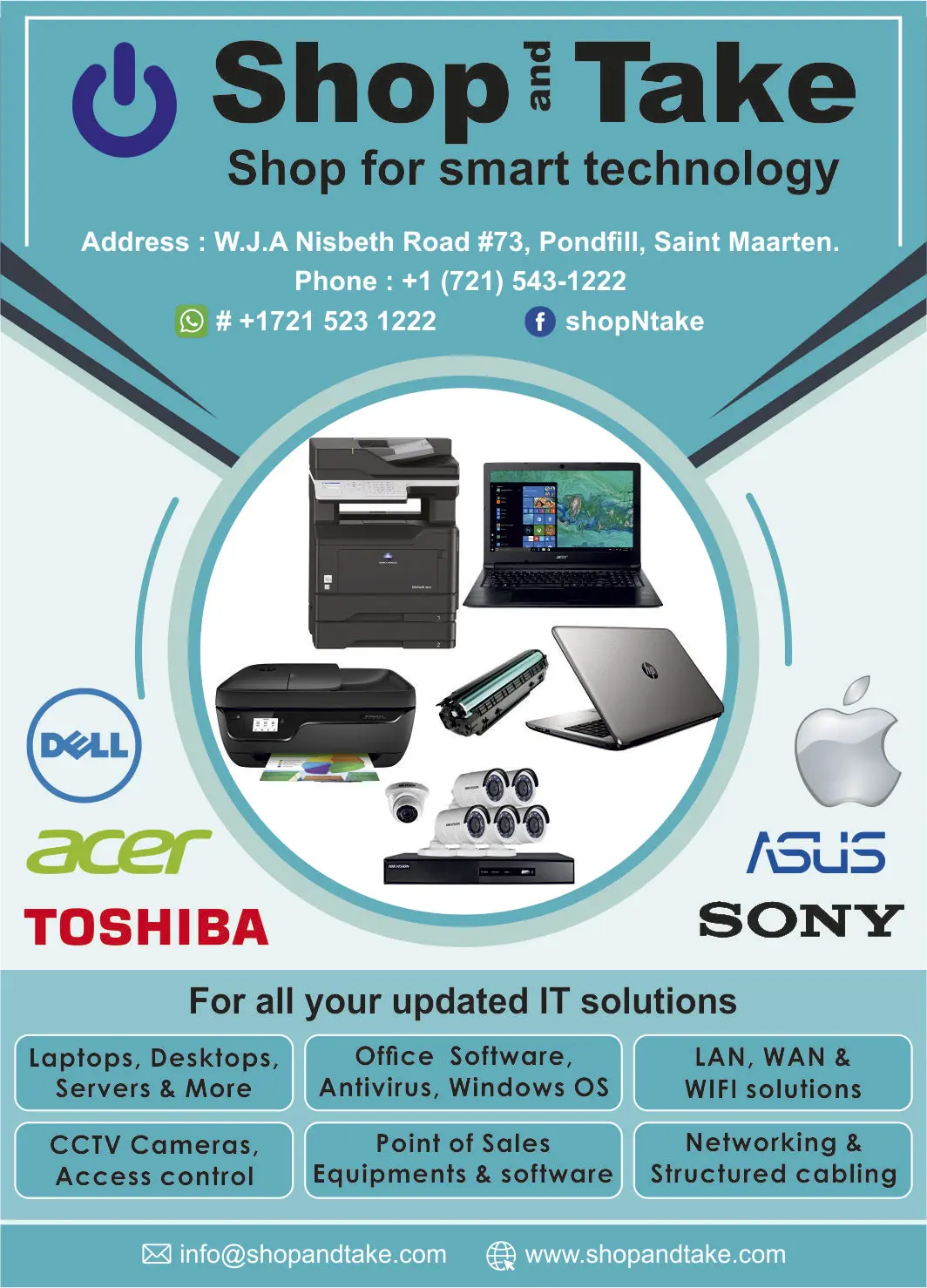 St Maarten Telephone Directory - Shop and Take