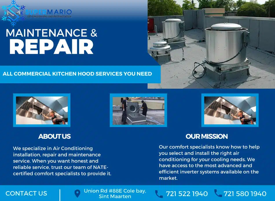 St Maarten Telephone Directory - Super Mario Air Conditioning