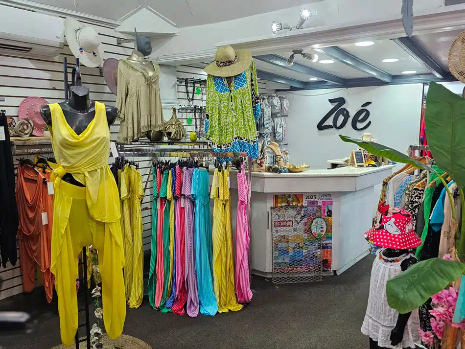 St Maarten Telephone Directory - Zoe Boutique