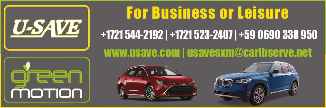 St Maarten Telephone Directory - U-SAVE Car Rental