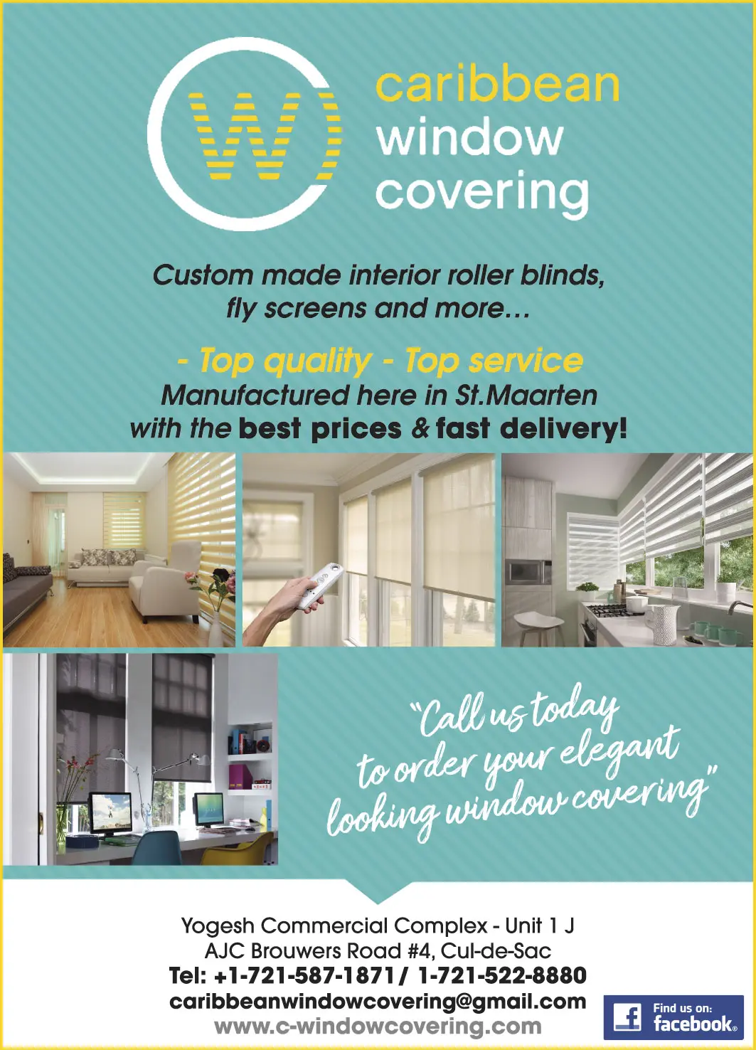 St Maarten Telephone Directory - Caribbean Window Covering