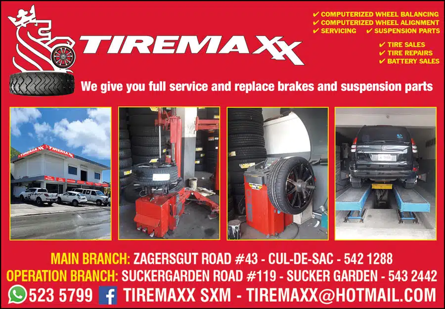 St Maarten Telephone Directory - Tiremaxx