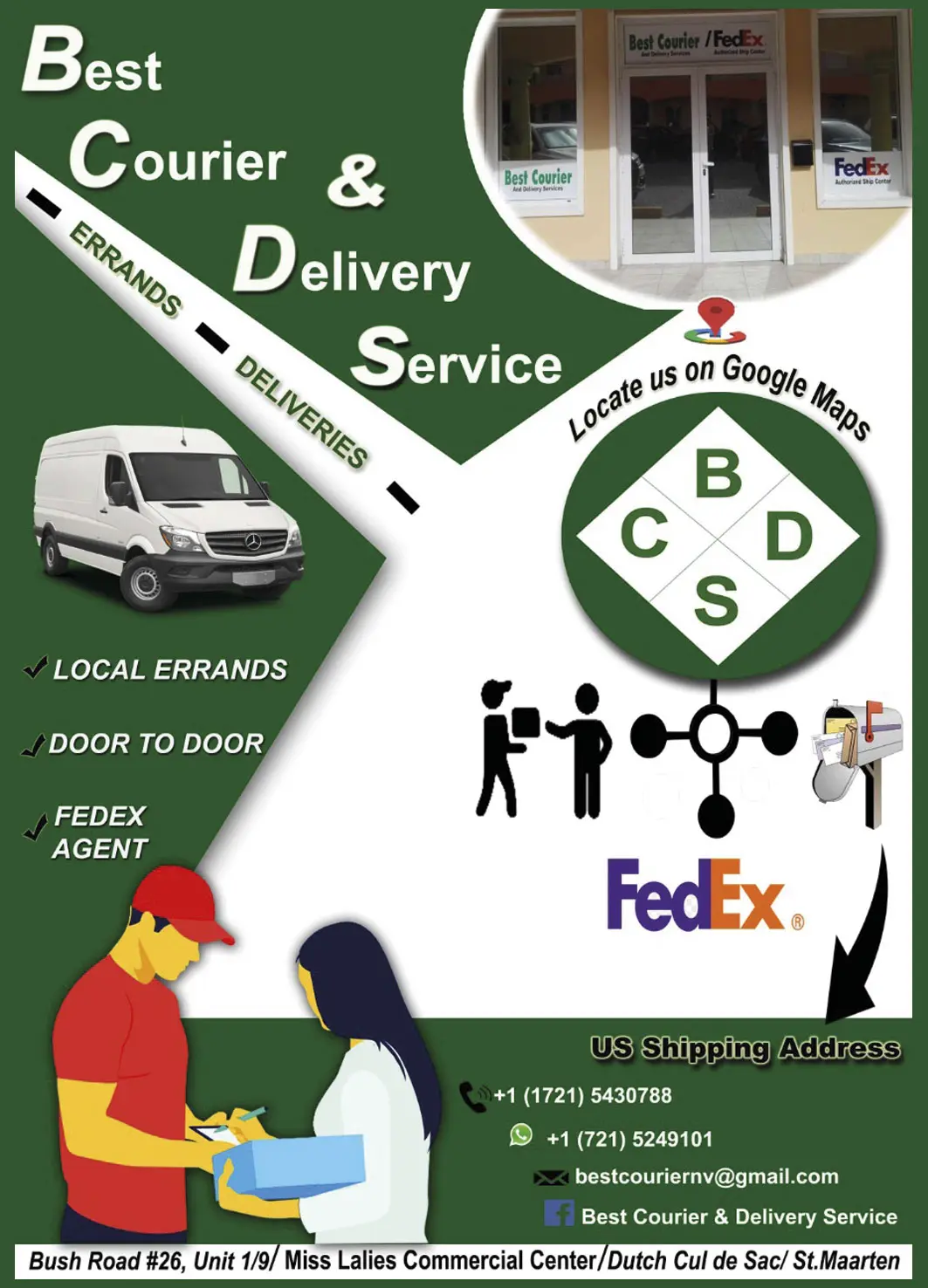 St Maarten Telephone Directory - Best Courier